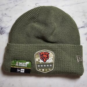 2019 New Era OnField Salute to Service Chicago Bears Knit Cap NWT
